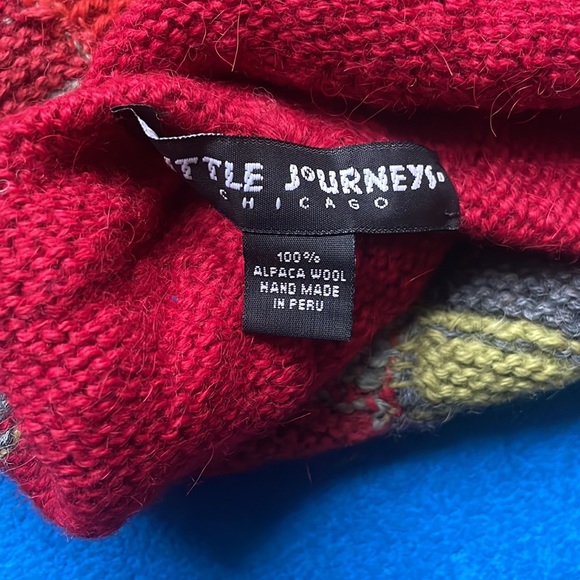 [Little Journeys] Alpaca Wool Hat and Scarf Set - Picture 2 of 5